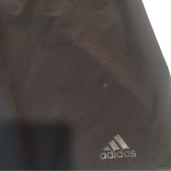 Adidas Climalite Black Drawstring Shorts Size Small - Picture 2 of 12